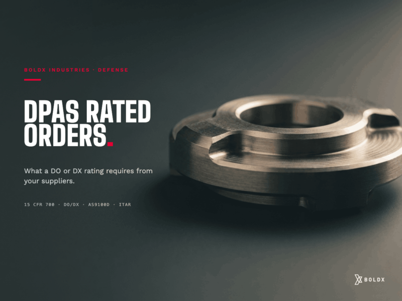 DPAS Rated Orders: What a DO or DX Rating Requires From Your Suppliers